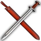 Full Tang Viking Sword w/ High Carbon Tempered Hand Forged Carbon Steel