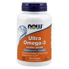 Ultra Omega 3 500mg EPA / 250mg DHA 90 Enteric Softgels Molecularly Distilled