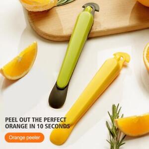 Kitchen Fruit Peeling Tool, Multifunctional Orange Peeling Tool, Plastic Peeler