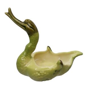 1950s 1960s HULL Swan Duck Dish Planter Tidbit  Art Pottery USA #70 Vintage