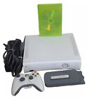 Microsoft Xbox 360 White 60GB Jasper Console Bundle Great Condition - Free Game!