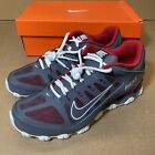 Men's Size 8 Nike Reax 8 TR Mesh Sneakers New in Box 621716-013 Grey Red