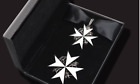 2pcs UK Knights Commander's Cross Medals The Order of St. John with Case Replica