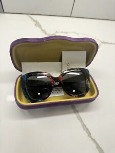 Gucci Rainbow Glitter Sunglasses New Authentic