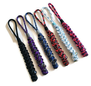 Paracord Lanyard/Keychain 550 Bootlace Weave Various Colors (Handmade)