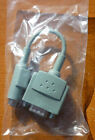 Vintage Microsoft 4-Pin Serial Female to PS/2 Male Adapter 37261  - NEW/SEALED