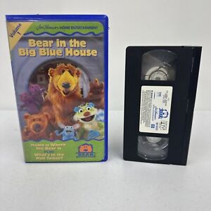 Bear In the Big Blue House Volume 1 (VHS, 1998) Case Jim Henson CASE DAMAGE