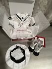 American Girl Doll Samantha Middy Sailor Outfit Dress, Hat & Shoes New