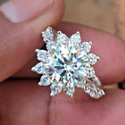 Amazing 2.90 Ct Certified White Diamond Solitaire Designer  Ring,Great sparkle!