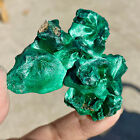 72G Natural glossy Malachite transparent cluster rough mineral sample