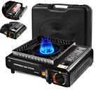 3000W Camping Stove Propane&Butane Windproof Fire Dual Fuel Brass Cooking Burner