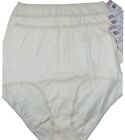 3 Pair Lorraine Cotton Panties Size 11 NWT Color Sand Cream New LR101XX