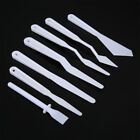 7Pcs/set Artist Tool Plastic Palette Knives Scraper Spatula Shove Art Kits