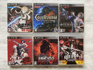 SONY PS3 No More Heroes & Castlevania & Killer Is Dead Shadows of the Damned