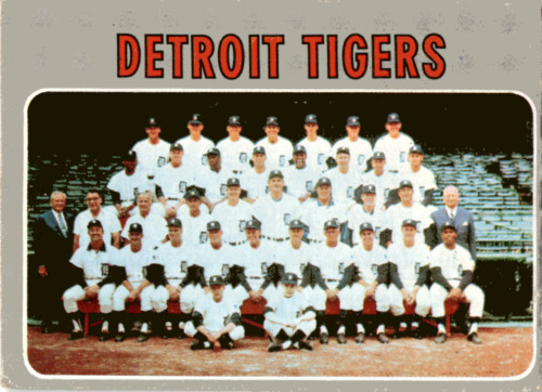 1970 Topps #579 Detroit Tigers TC Detroit Tigers