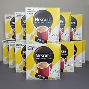 Nescafe Sweet & Creamy French Vanilla Instant Coffee Sachets 18x19g EXP 08/24