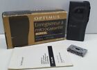 Optimus Micro Cassette Micro 32 voice recorder manual & Box For Parts See List