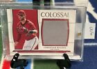 Christian Walker 2022 National Treasures PW Colossal Patch #64/99 w/case Arizona