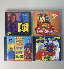 The Wiggles 4 x CD Bundle Lot Hits & Rarities Big Red Car Crunchy Munchy Movie