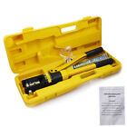 LABLT Hydraulic Wire Crimping Tool Battery Cable Lug Crimper 16 Mt 11 Dies