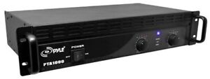 Pyle PTA1000 1000 Watts Professional Power Amplifiers DJ Pro Audio