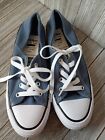 Converse All Stars Womens Lt. Blue Canvas Casual Sneaker Shoes Size 6