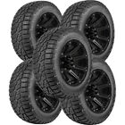 (QTY 5) 33x13.50R22LT RBP Repulsor R/T 109Q LRF Black Wall Tires
