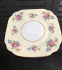 Vintage CLARE by England Bone China Cake Plate