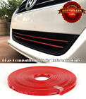 Red TPE Rubber Overlay Trim Cover For Hyundai Kia Upper Lower Grille Air Dam (For: 2013 Kia Soul)