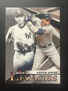 New Listing2021 Topps Finest Legacies Aaron Judge & Derek Jeter #FL-AJ Yankees
