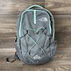 The North Face Jester Women's Daypack Laptop Backpack Two Tone Gray Teal Hiking