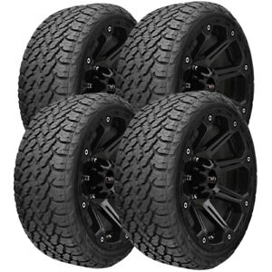 (QTY 4) 255/50R18 TBB TS-37 A/T 106H XL Black Wall Tires (Fits: 255/50R18)