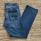 7 Seven For All Mankind Mens Relaxed Straight Austyn Denim Jeans 36x33