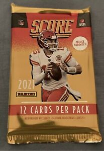 2021 Score NFL Panini Pack - 12 Cards Per Pack From Blaster Box - New Unopened