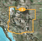 TOPO US 24K Southwest microSD / SD Map Card incl Utah, Colorado, Arizona, NM