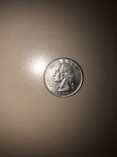 1998-D Quarter Mint Error US coins Error Stuck thru-Double Struck Reare Look NGC