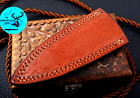 GENUINE HandMade Carved Cow Leather Sheath FOR FOLDING & FIXED BLADE KNIFE 1446