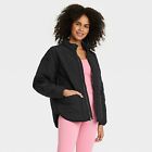 Women's Quilted Puffer Jacket - All In Motion Black S