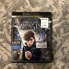 Fantastic Beasts and Where to Find Them 4k (Ultra HD, 2016) With Slipcover.READ