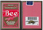 PREMIUM CASINO QUALITY Bee Playing Cards-Sealed-Red Back-US Playing Card Co.-Oo
