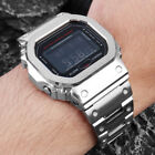 Kit Watch Band Strap Bezel Case Cover For Casio G-SHOCK DW5600 GWM5610 Mod Metal