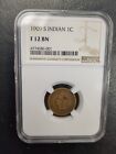 1909-S Indian Head Cent  NGC F12 BN