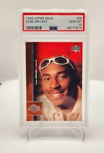 1996-97 Upper Deck #58 Kobe Bryant RC Rookie PSA 10 Gem Mint LA lakers