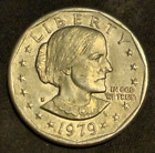 1979 Susan B Anthony D Dollar Coin With RARE 