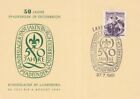 Austria 1961 Laxenburgh Pfadfinder FDI postal card special cancel unaddressed VG