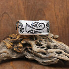 Sterling Silver Kokopelli Cuff Bracelet by Hopi Poleviyuma