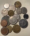MIXED FOREIGN COIN LOT ALL  8 TOTAL