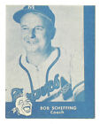 1960 Lake to Lake Dairy Bob Scheffing Milwaukee Braves Reprint Nr-Mt 1988 JALFCO
