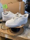 White Air Force Ones size 7y (8.5 women)