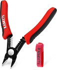 New ListingWire Cutters 6-Inch Flush Pliers with Supplementary Stripping, Cutting Pliers, H
